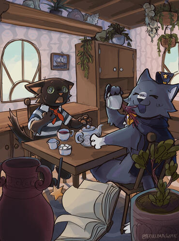 2 full bodies OC (full bg)